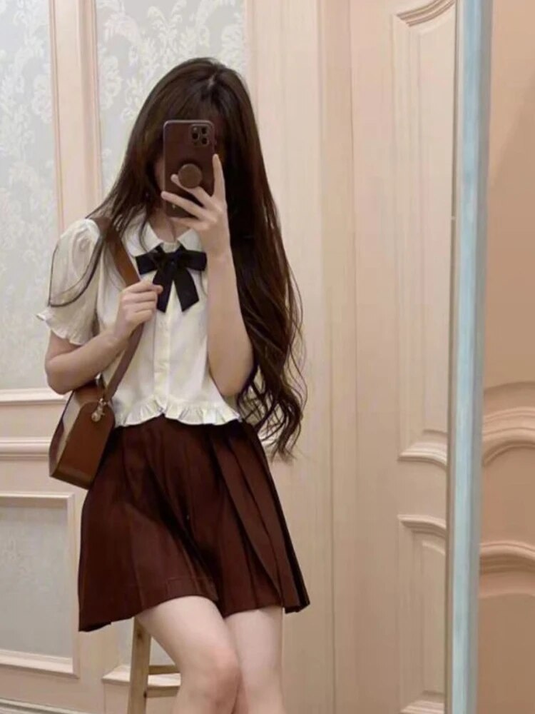 Sweetheart Bow Blouse