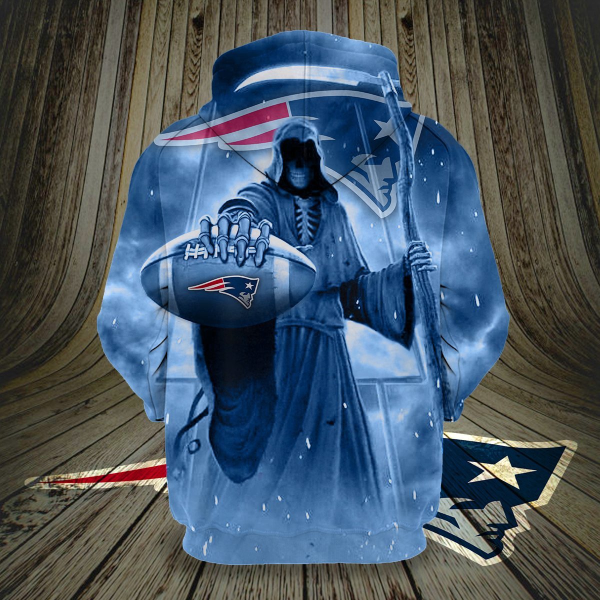 PATRIOTS 3D HOODIE