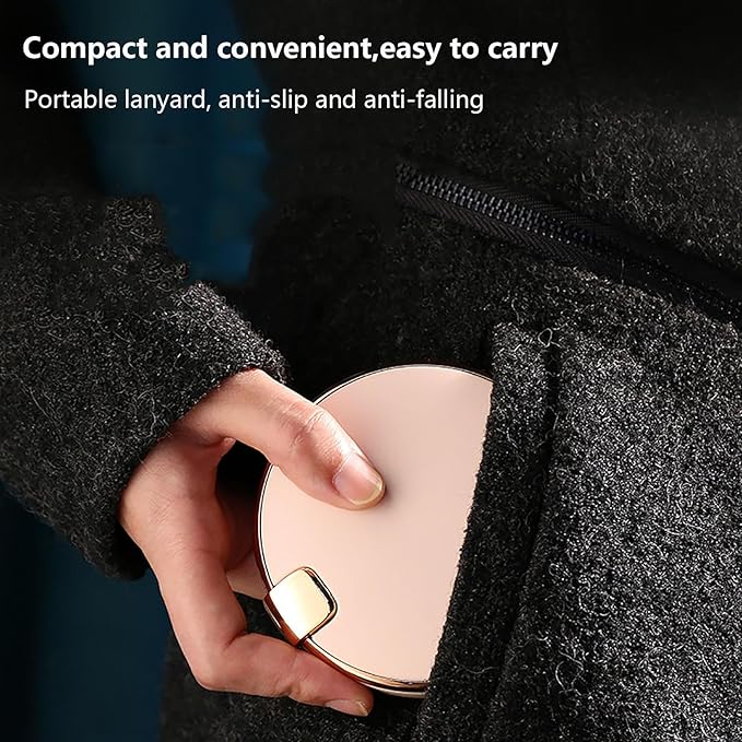 Rechargeable Hand Warmers with Cosmetic Mirror✅（Multifunctional 3 in 1）