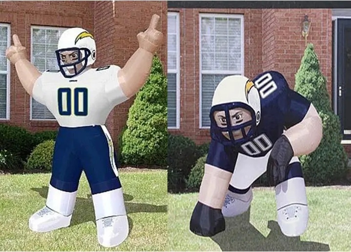 (Holiday Sale – 70% OFF)5FT Giant Inflatable NFL Players Free Shipping