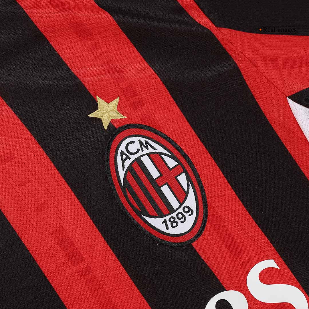 Custom AC Milan Soccer Jersey 2024/25