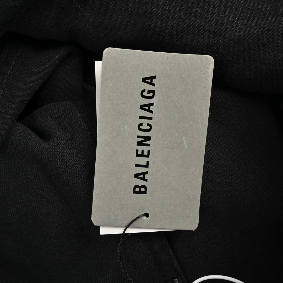 Balenciaga 24Fw color-printed all-over denim jacket