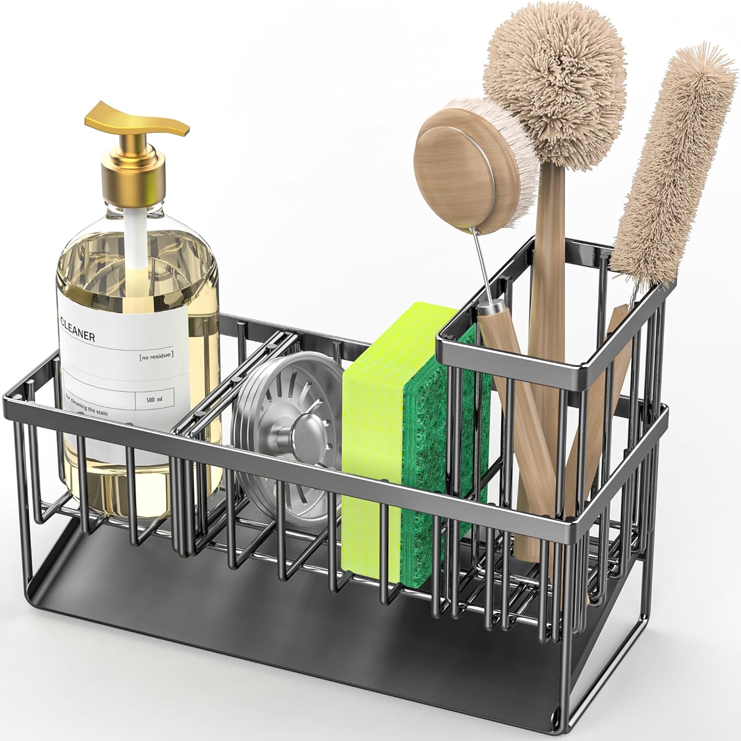 (2024 New Arrival-40% OFF)🎉Rustproof Kitchen Sink Organzier and Storage with Divider