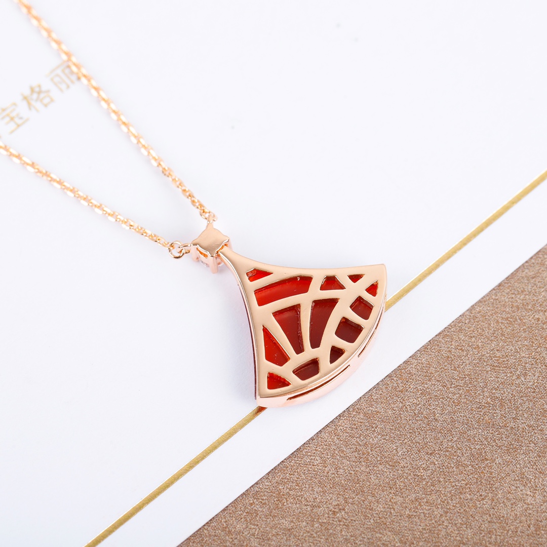 Bulgari Large Fan Necklace