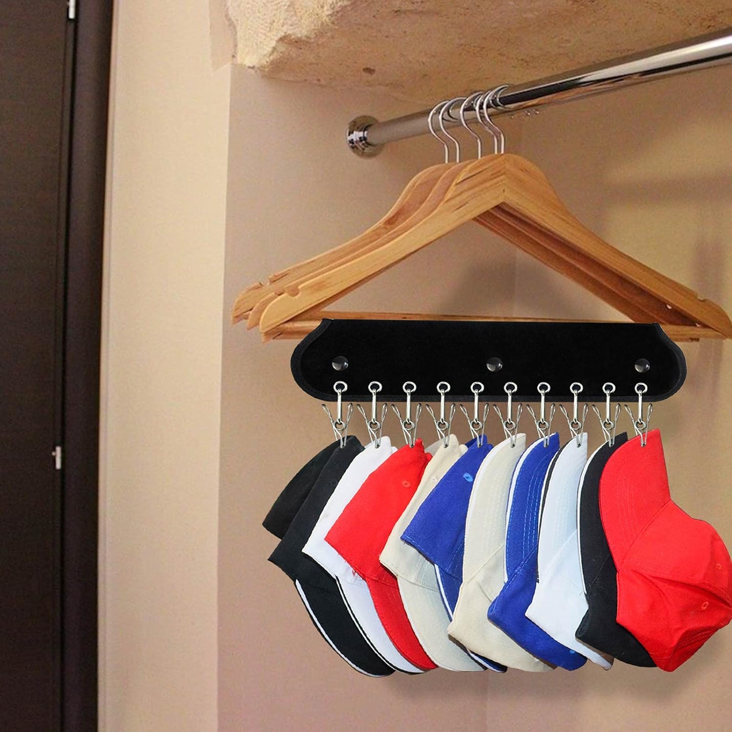 🔥Last Day 50% OFF🔥2 Pack Hat Rack for Baseball Caps