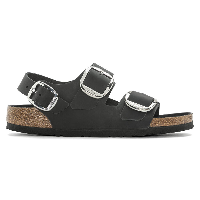 Milano Big Buckle Oiled Leather B-96677