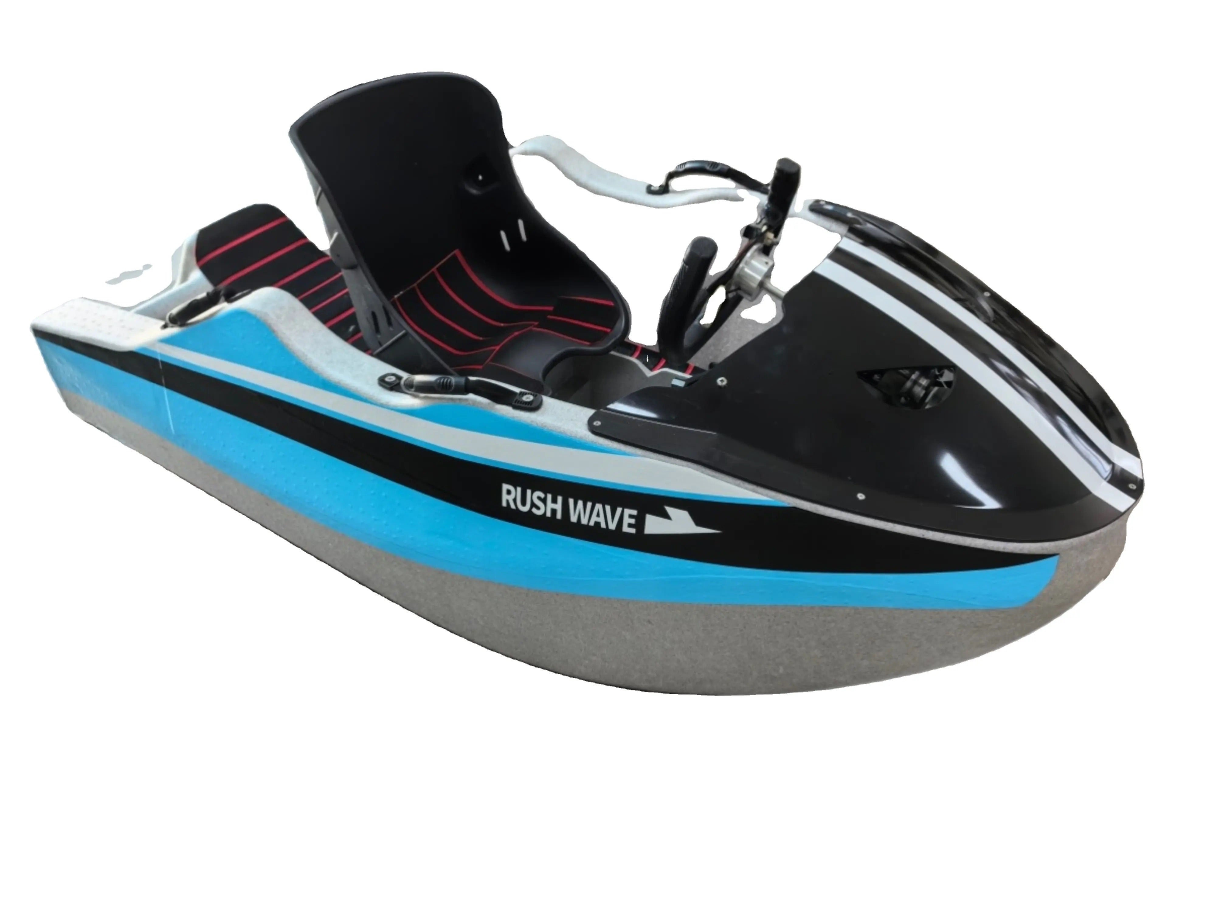 🌊🚤Electric Go Kart Boat - 18KW Mini Jet Boat(Free life jacket + battery)