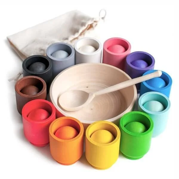 🔥🔥🔥Children's early education educational color recognition classification cup---win at the starting line