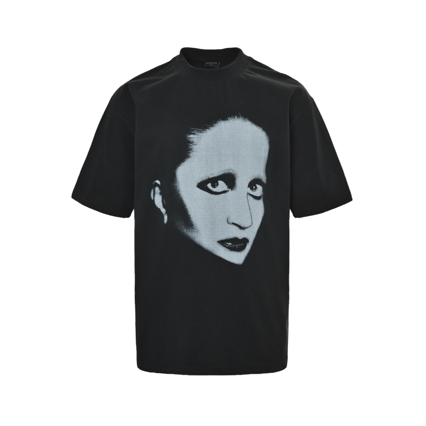 Balenciaga 25ss music series printed short sleeves
