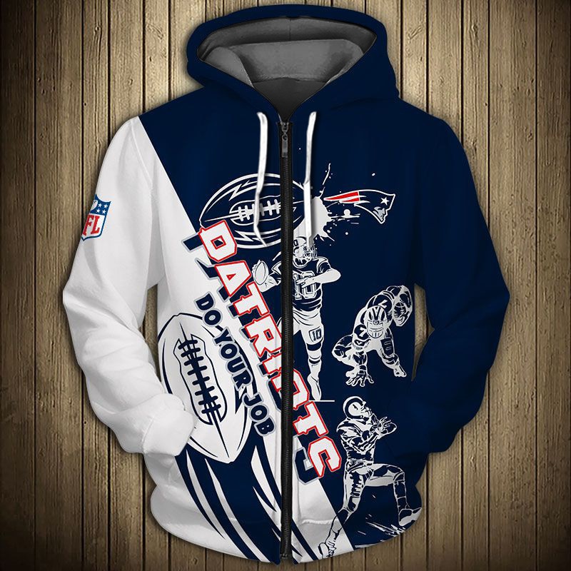 NEW ENGLAND PATRIOTS 3D HOODIE NNEP002