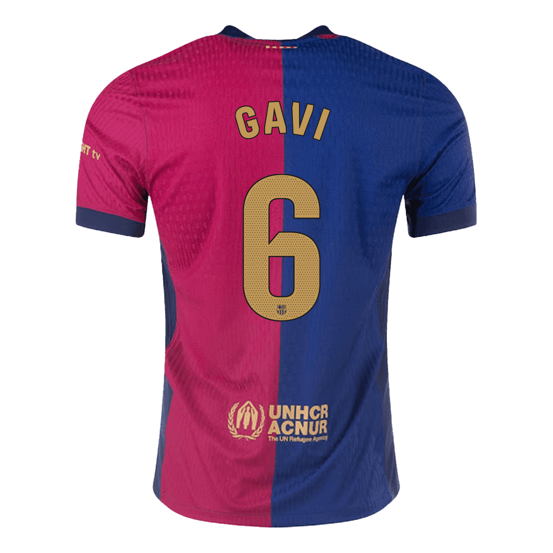 GAVI Player Edition #6 Barcelona Football Shirt 2024/25