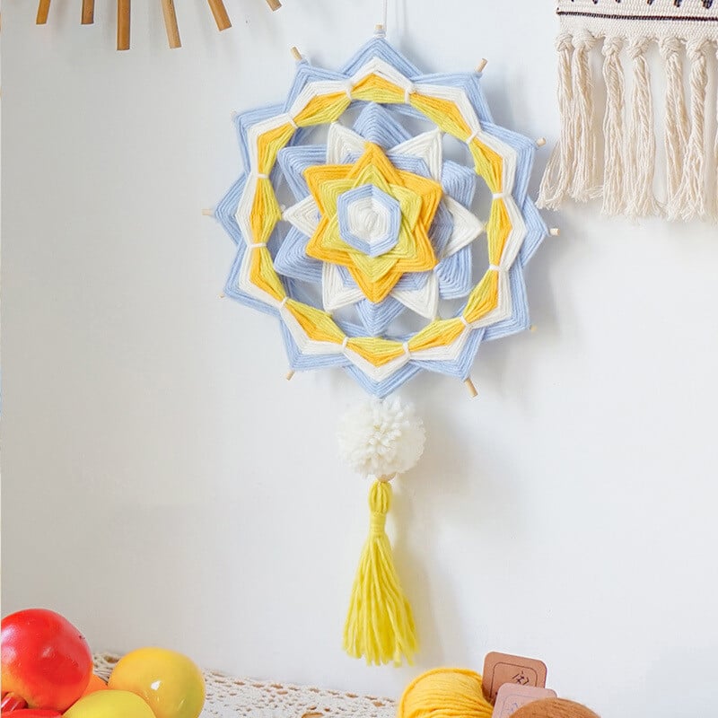 Mandala Hand-Woven Material Package