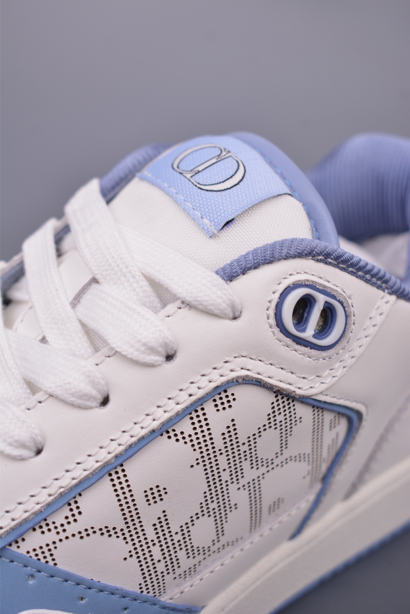 Dior B27 series leather stitching D print LOGO casual shoes KCK222NGGL1111