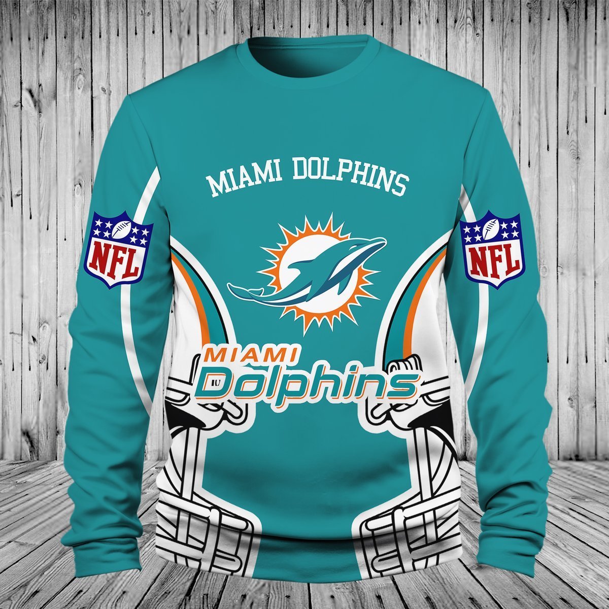 DOLPHINS 3D HOODIE 14