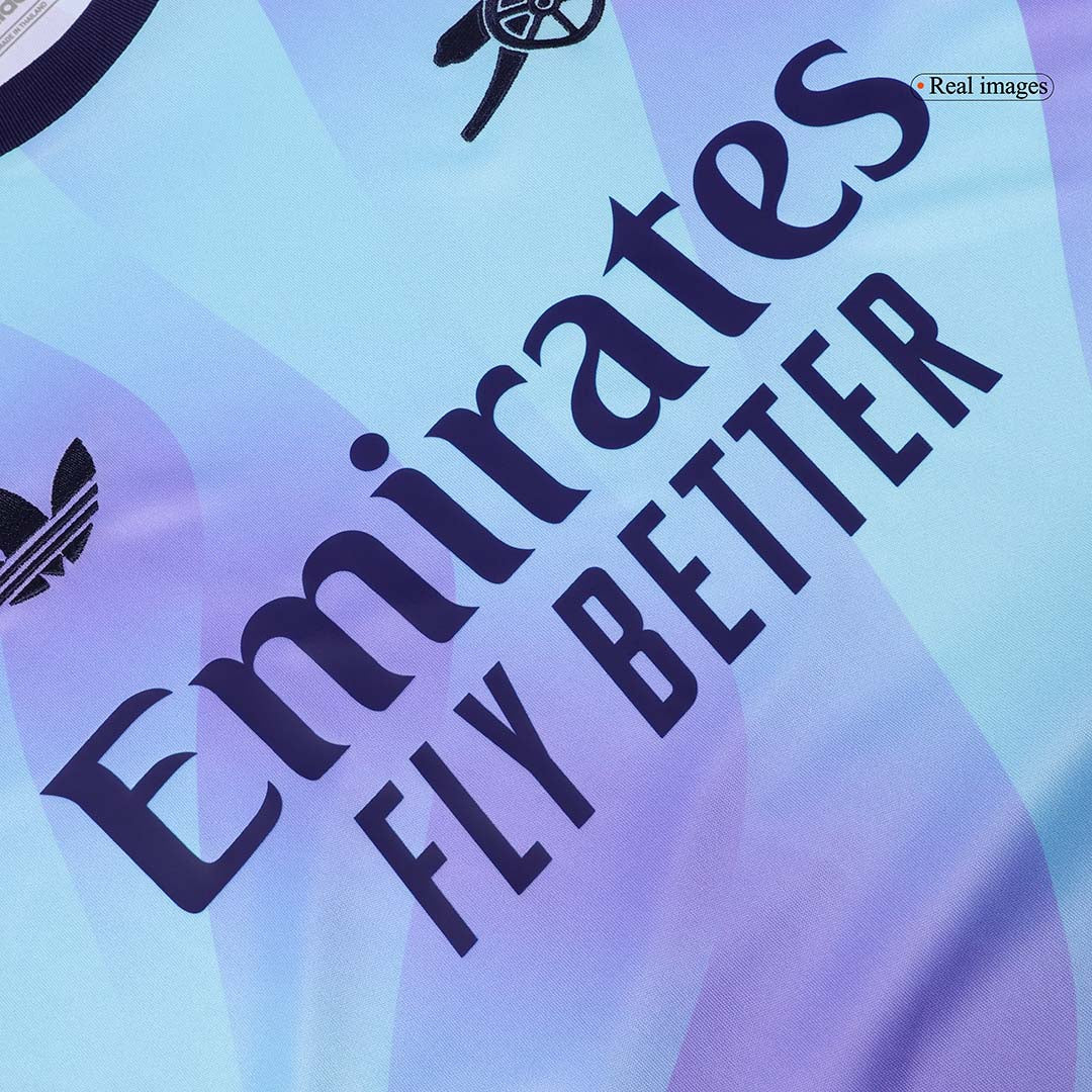 SAKA #7 Arsenal Third Away Football Shirt 2024/25