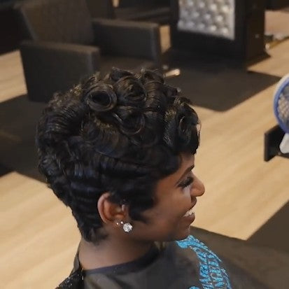 New Super Fashion Pixie Curl Wig