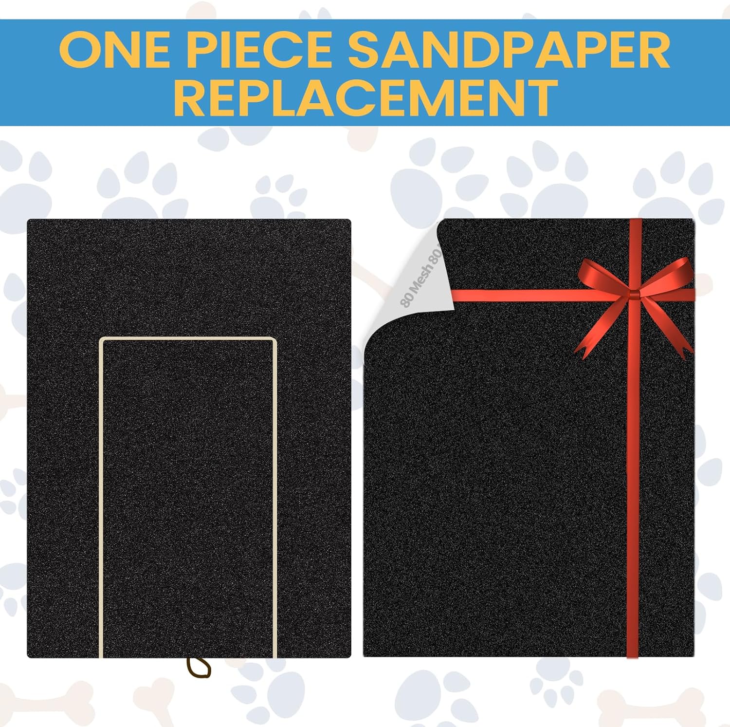 🔥Dog Paw Nail Scratch Pad - Dog Scratch Pad with Treat Box