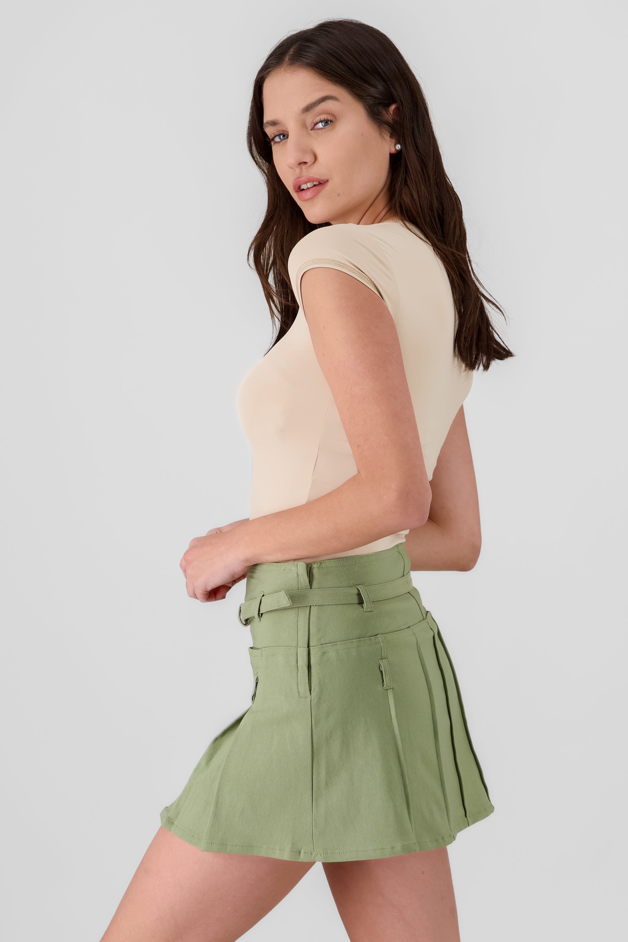 Solid Short Sleeve T Shirt