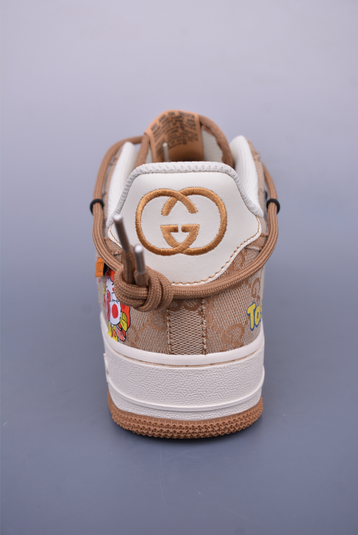 Gucci x McDonald's Hamburger x Nike Air Force 1 07 Low Sneakers McDonald's Color BD0077-111