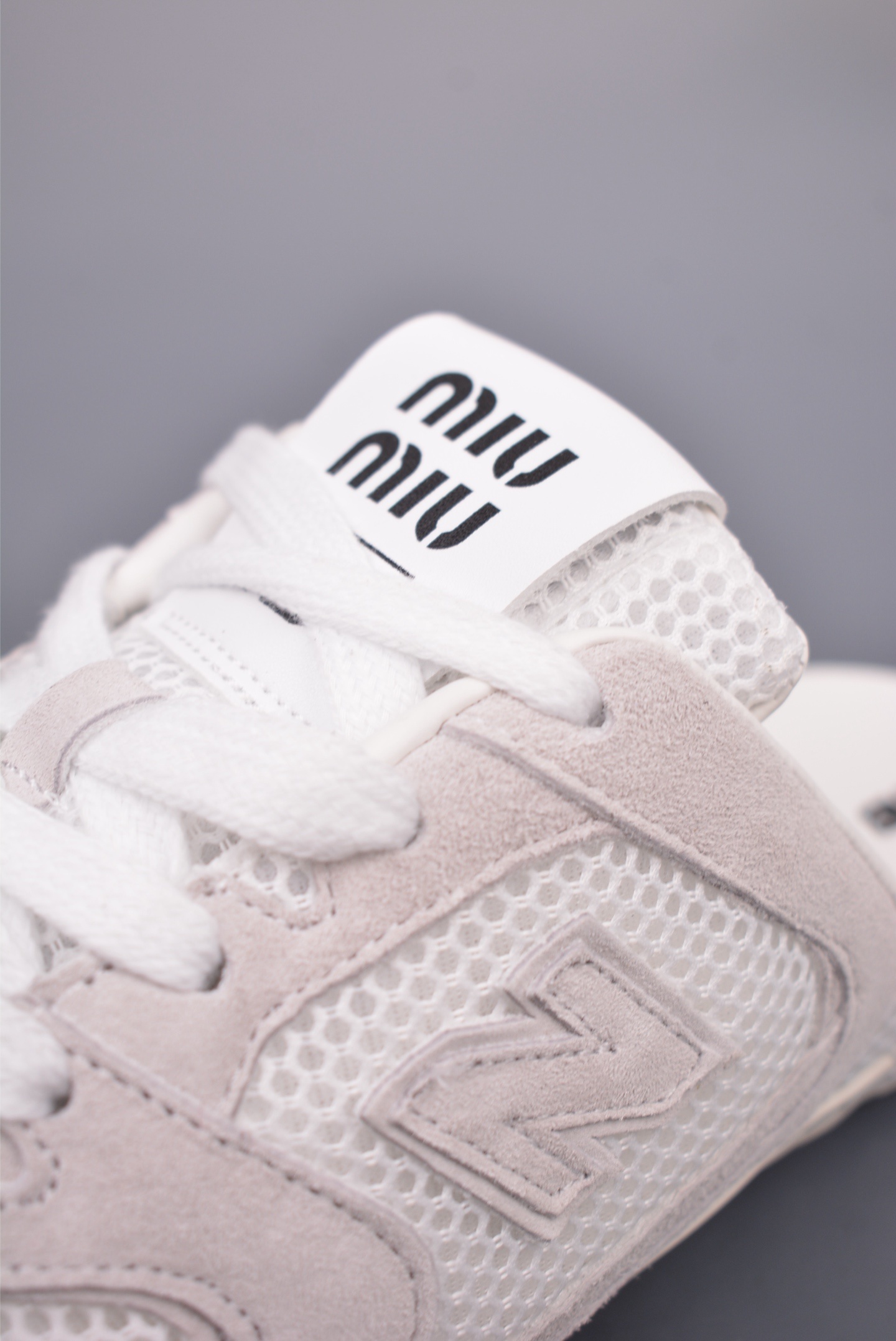 Miu Miu x New Balance 530 SL Faded Suede Mules 