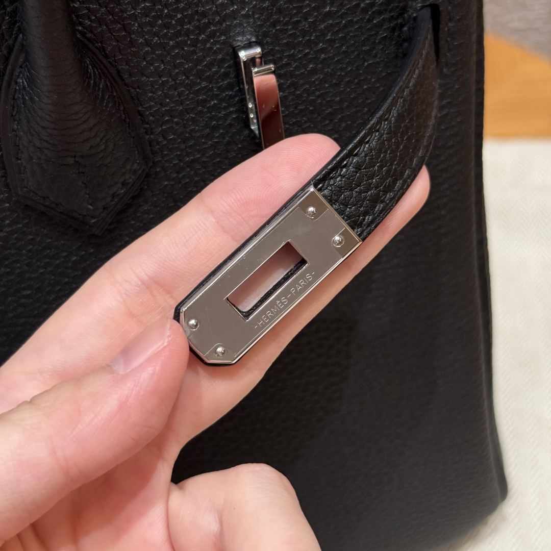Hermes Birkin 89noir handbag (handmade to order)