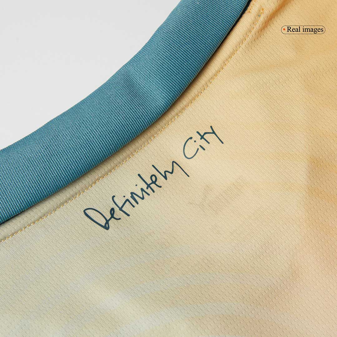 Manchester City Football Jersey Fourth Away Custom Shirt 