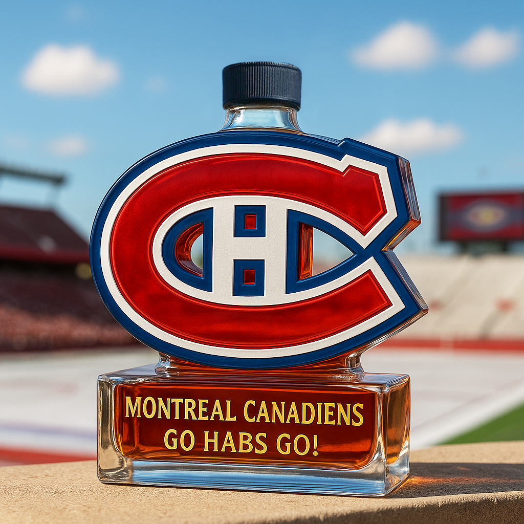 Montreal Canadiens' Ice Arena Majesty Whiskey Bottle