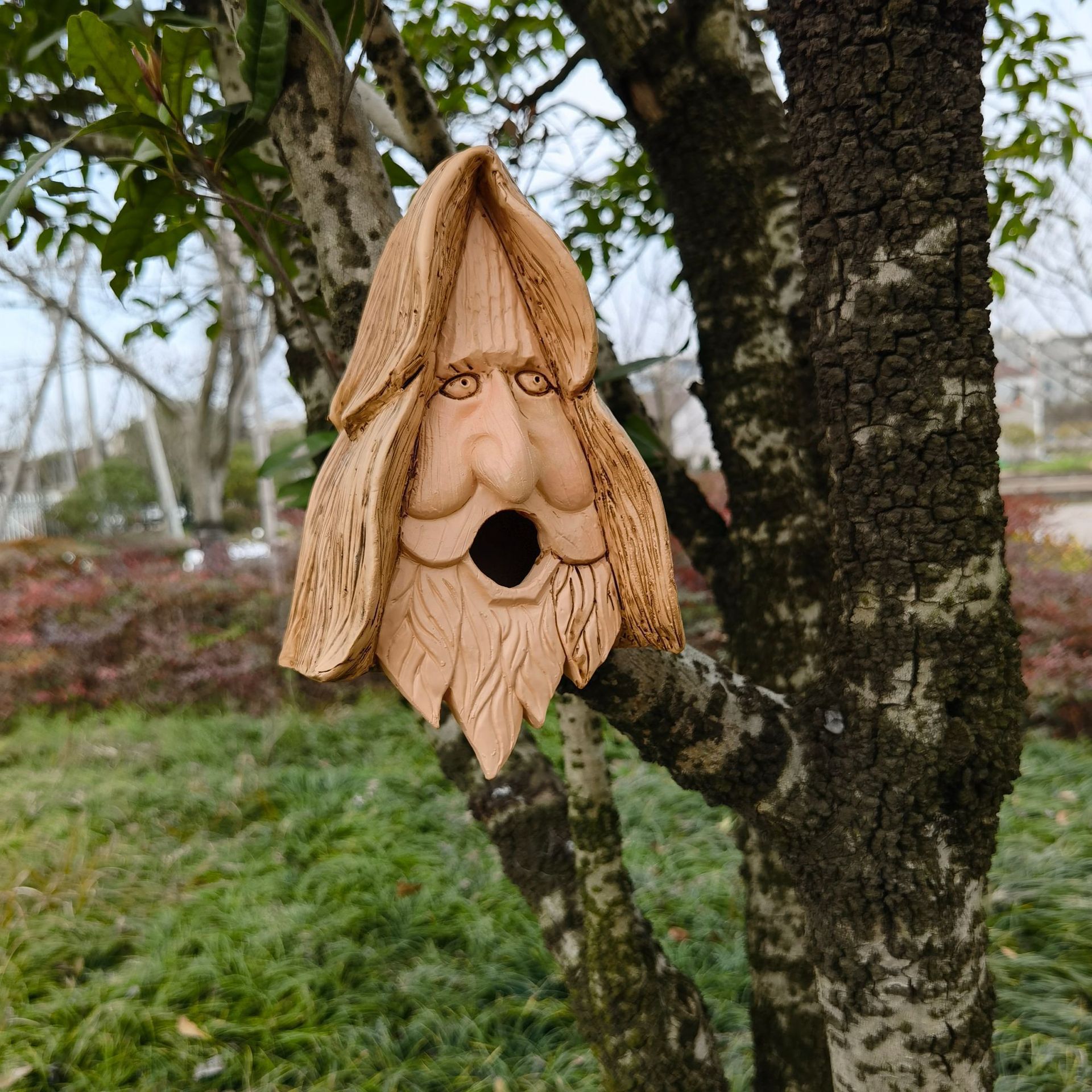 (🔥Last Day Promotion- SAVE 60% OFF)-Ancient Tree Elf Bird House-Buy 2 Free Shipping