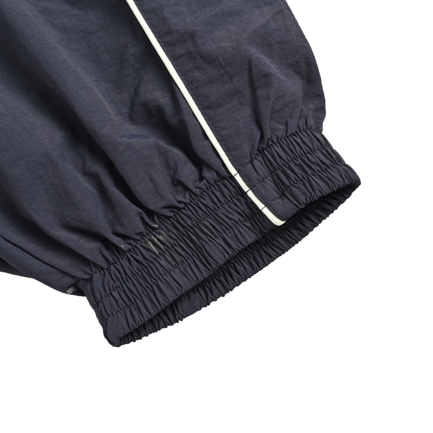 Balenciaga BLCG 25FW 84 graffiti spray paint navy blue half-circle embroidery sports suit jacket