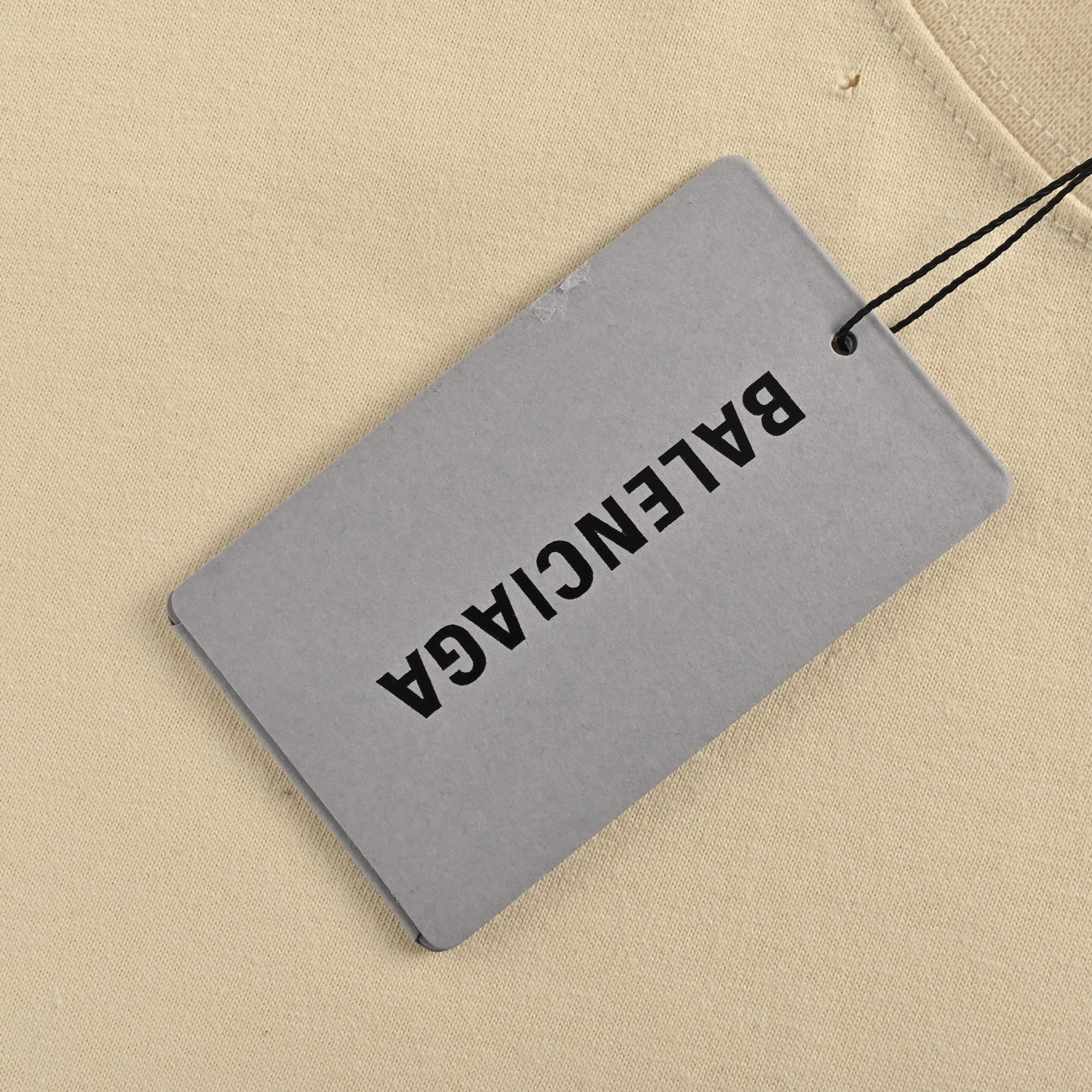 Balenciaga Short sleeves with front and back notes printed