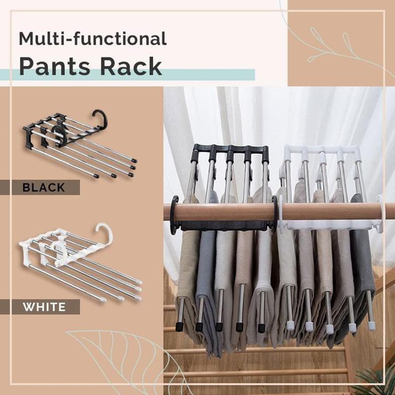 🔥Mother's Day Sale 50%-Multi-Functional Pants Rack-Buy 3 Get 1 Free -（15% Off & Free Shipping）🔥