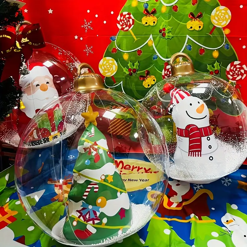 🎈🎈24inchLED Party Patio Christmas Inflatable Decoration Balls