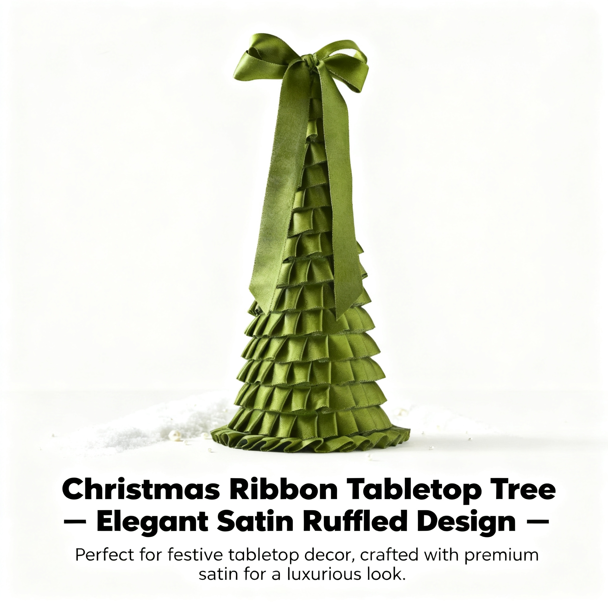 🎄Early Christmas Sale - 50% OFF🔥Christmas Ribbon Tabletop Tree