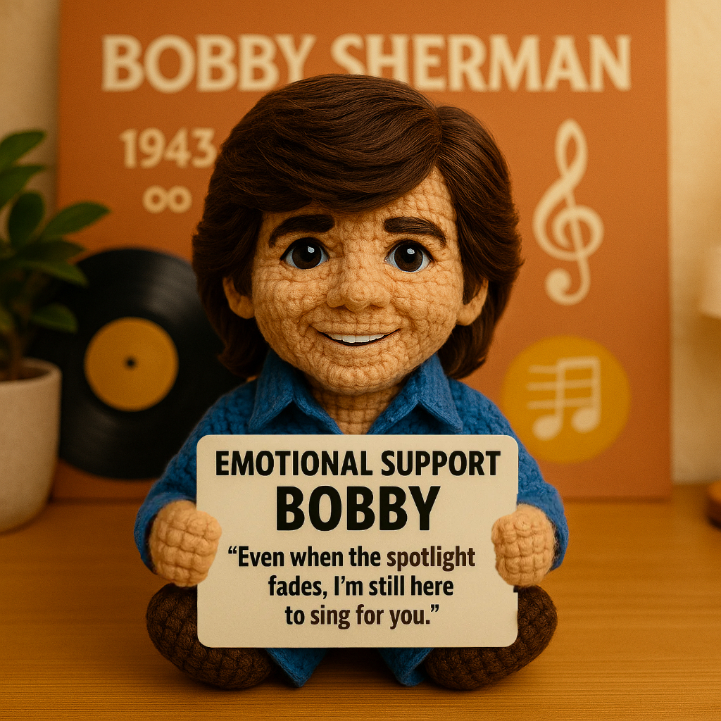 🧸 Emotional Support Bobby – A Hug from the Spotlight 🌟