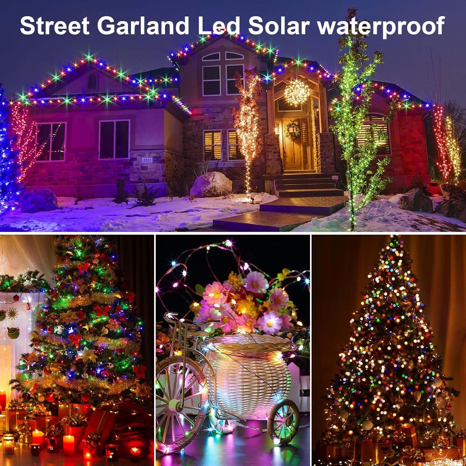 🎄Early Christmas Sale🔥Decorative LED Solar Fairy Lights