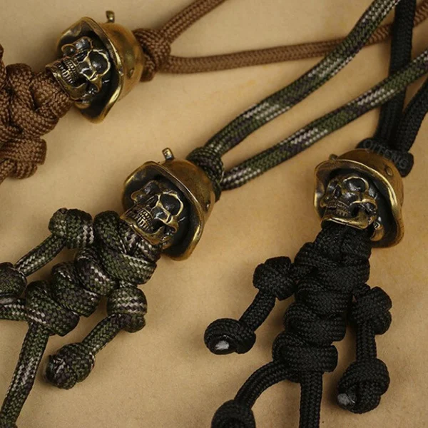 🔥Last Day Promotion-50% OFF🔥Skeleton Soldier Paracord Keychain