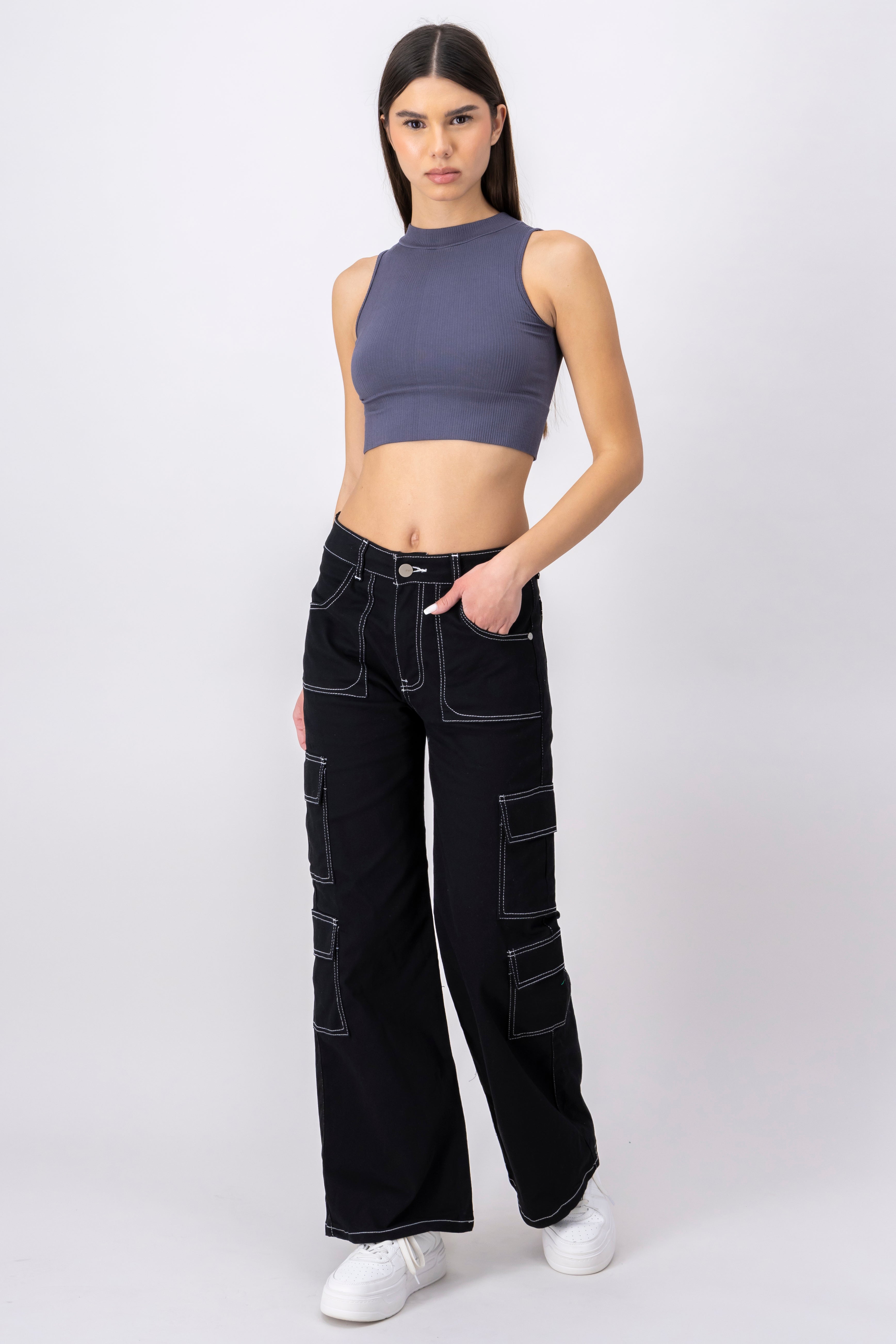 Cargo StraightLeg Jeans
