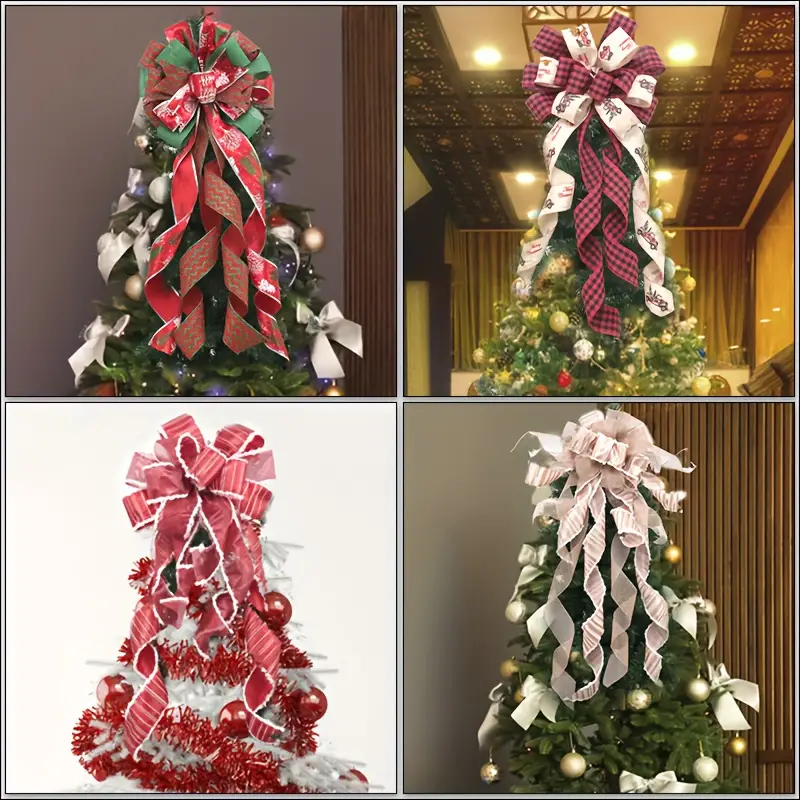 Handmade Christmas Tree Bow Ornament-BUY 2 FREE SHIPPING