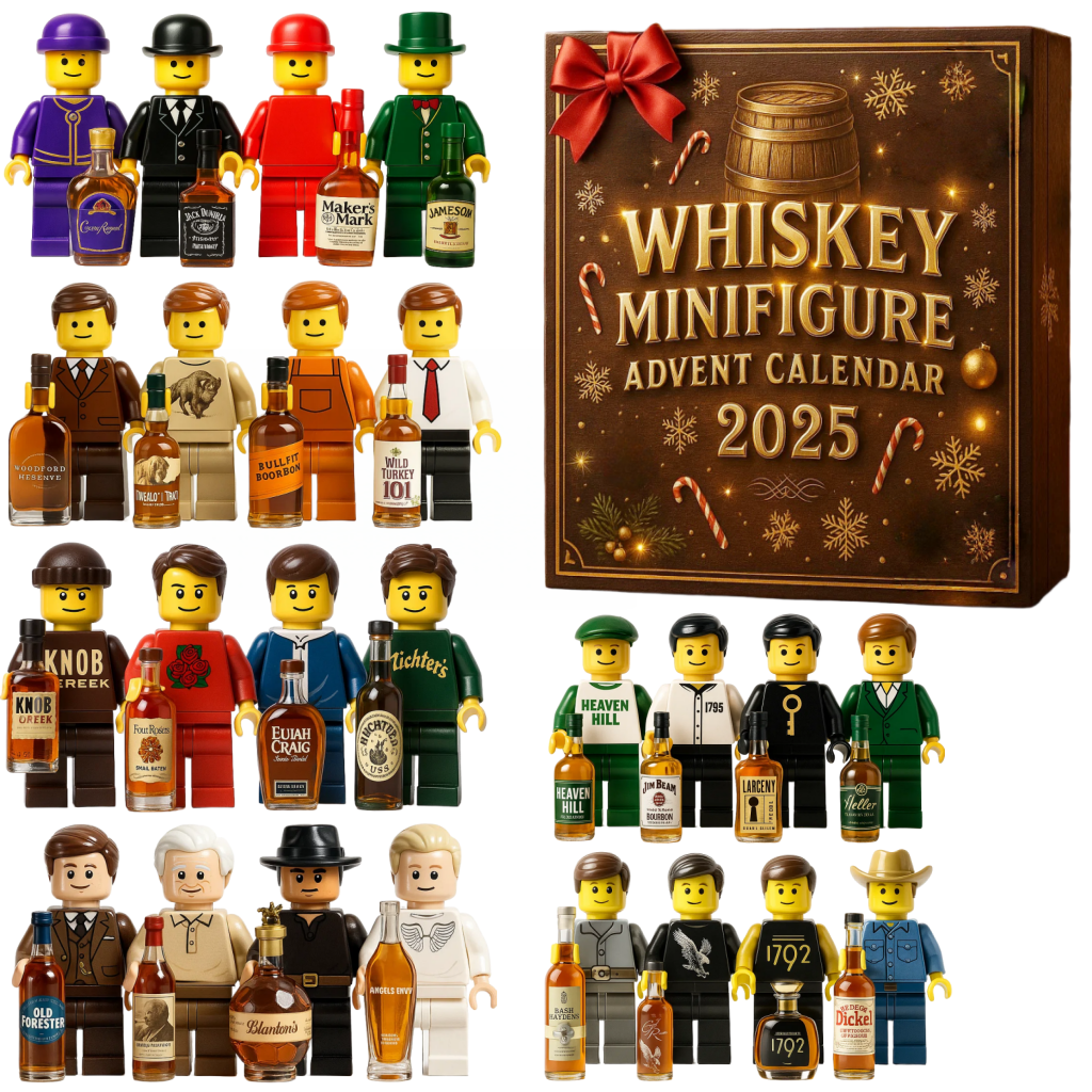 2025 Whiskey Minifigure Advent Calendar