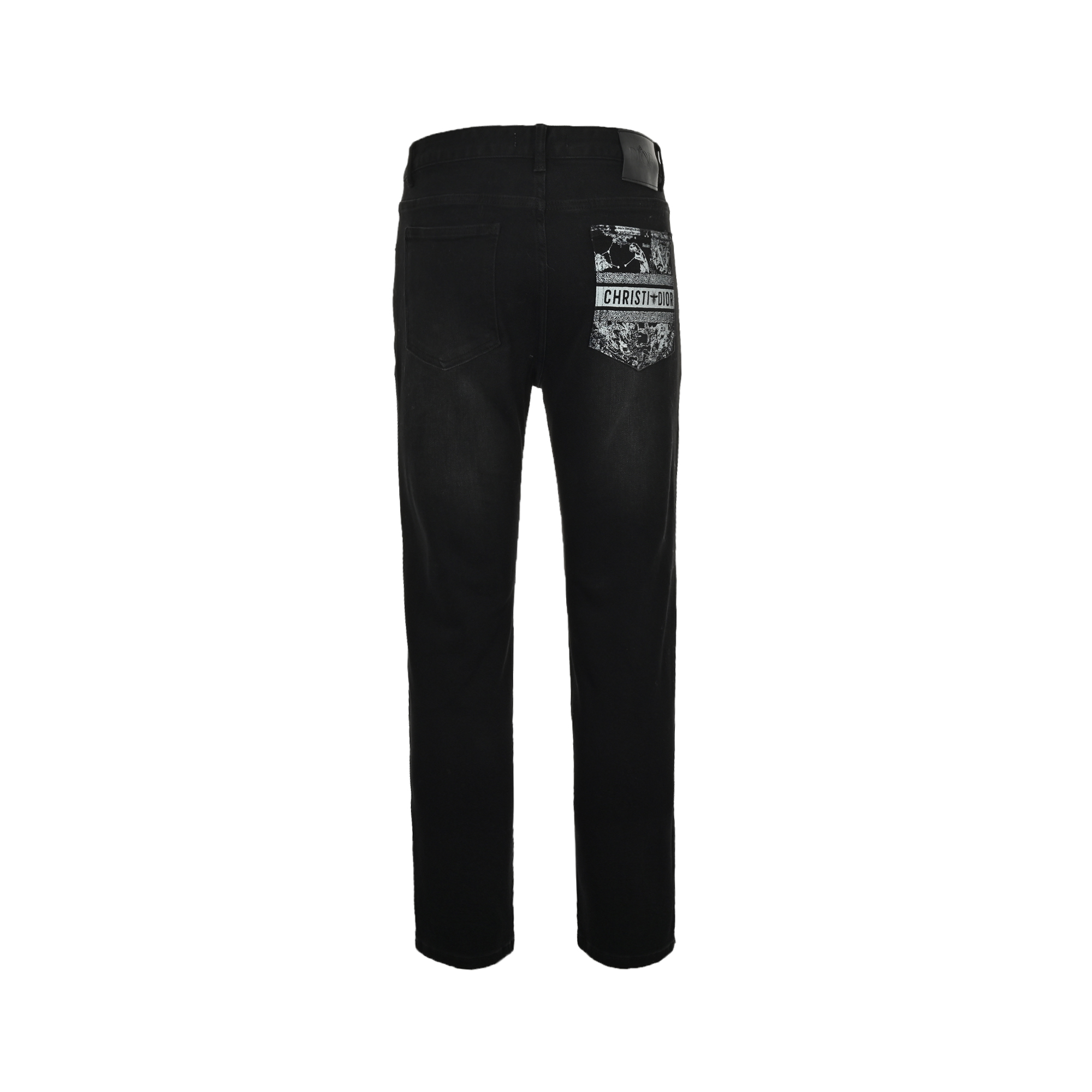 Dior 24Fw back pocket monogram jeans