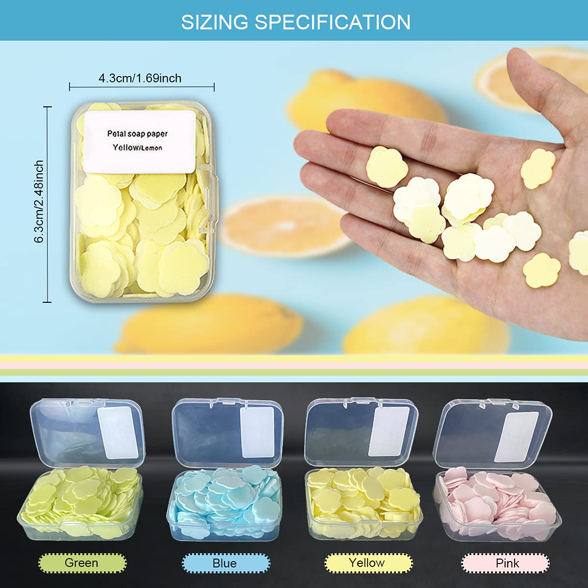 🔥Mother's Day Sale 50%-Portable Soluble Soap Paper🔥BUY 2 GET 10%OFF&FREE SHIPPING🔥