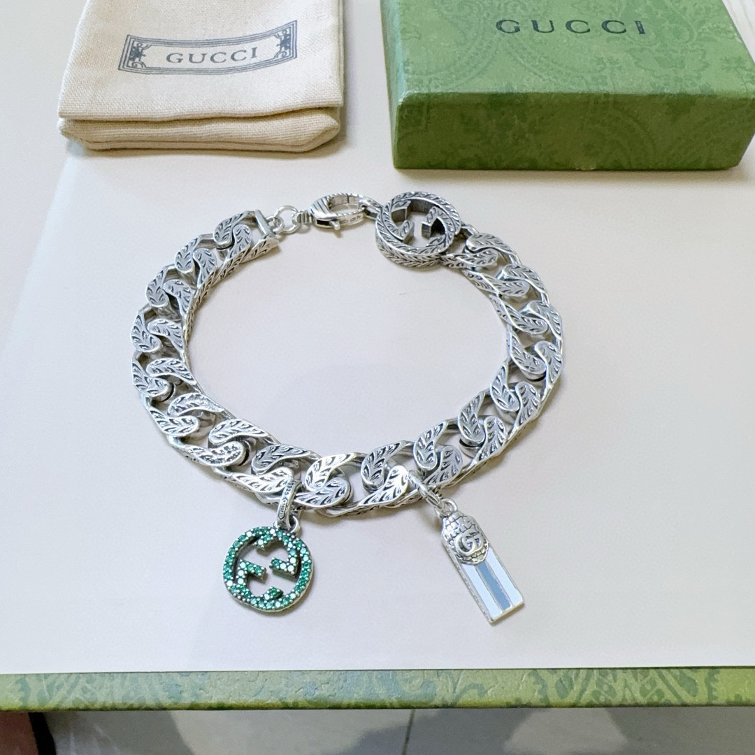 Gucci Flat Chain Vintage Bracelet