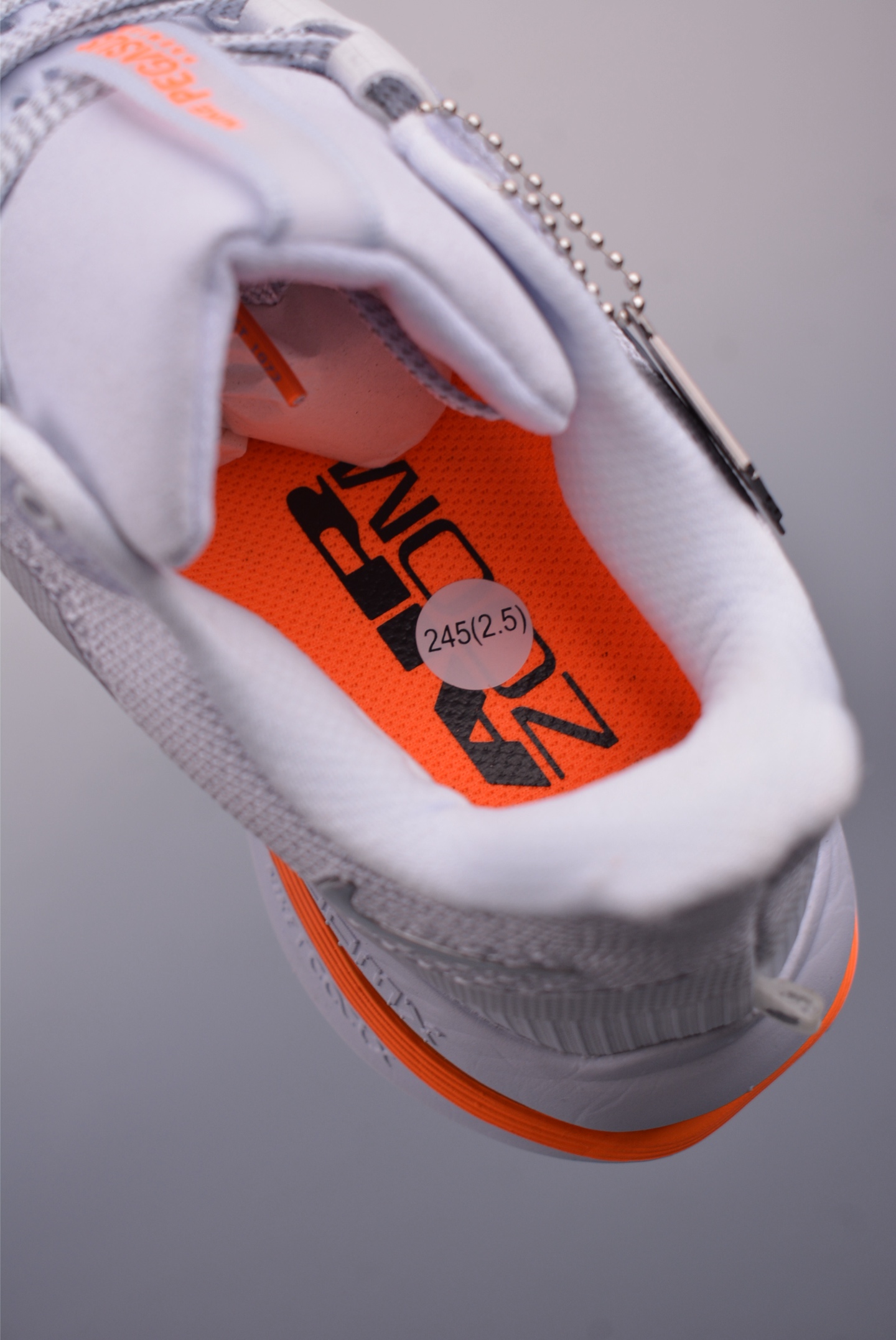 Nike Air Zoom Pegasus Premium Running Shoes Gray Black Orange FD2526-500