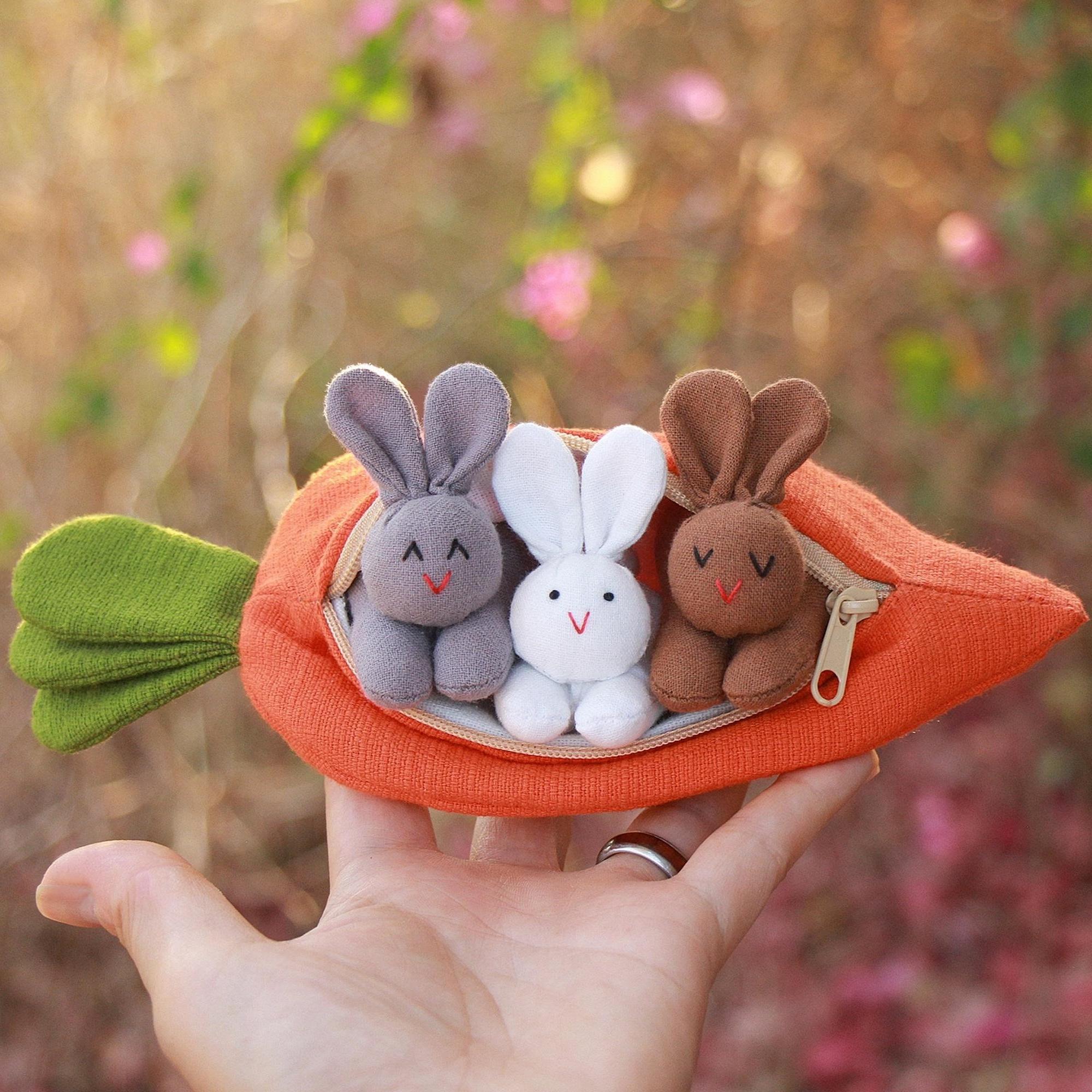 🔥Easter Special🔥-🐰🥕Bunny Carrot Pouch
