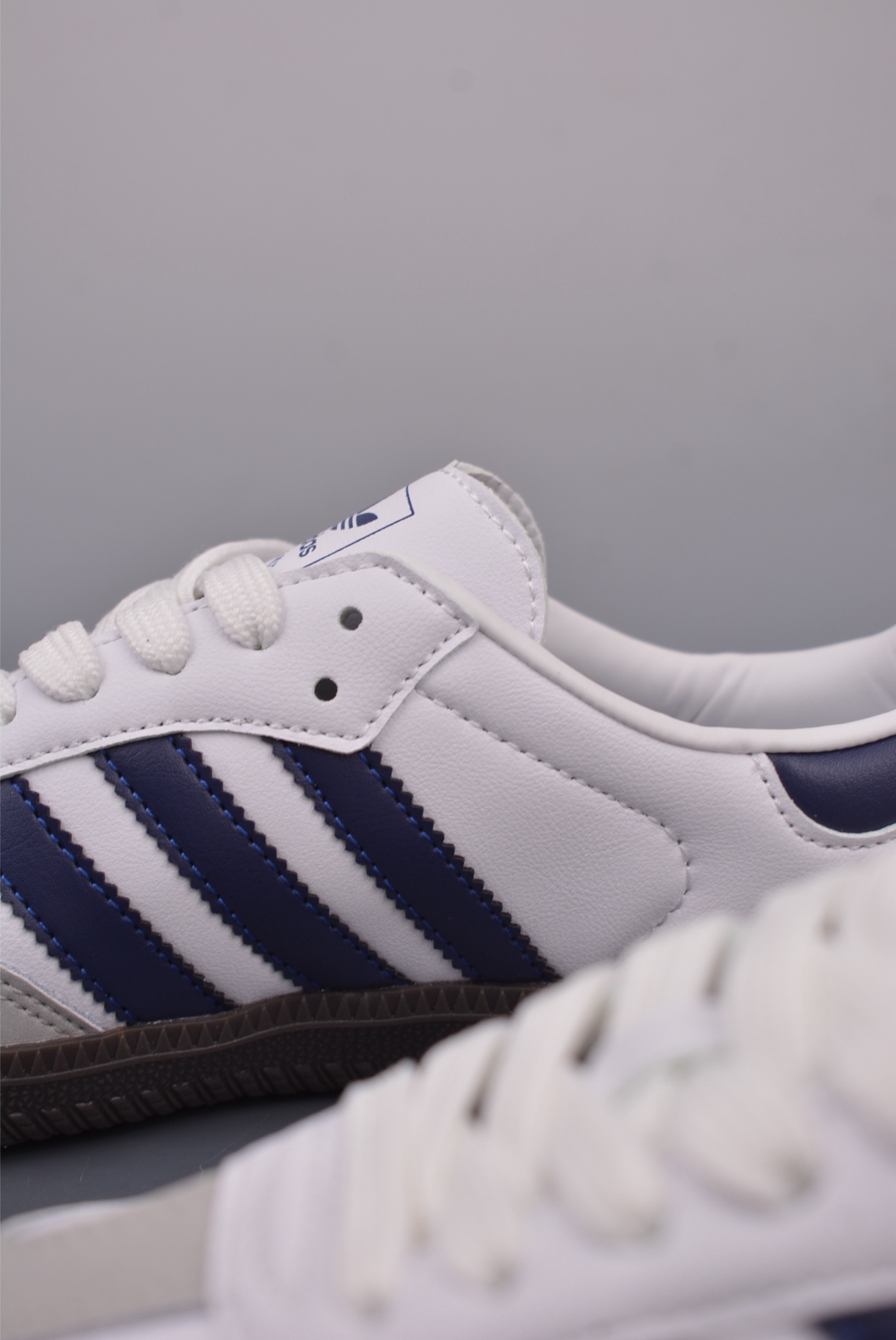 Adidas Originals Samba OG white gray blue  JH5688