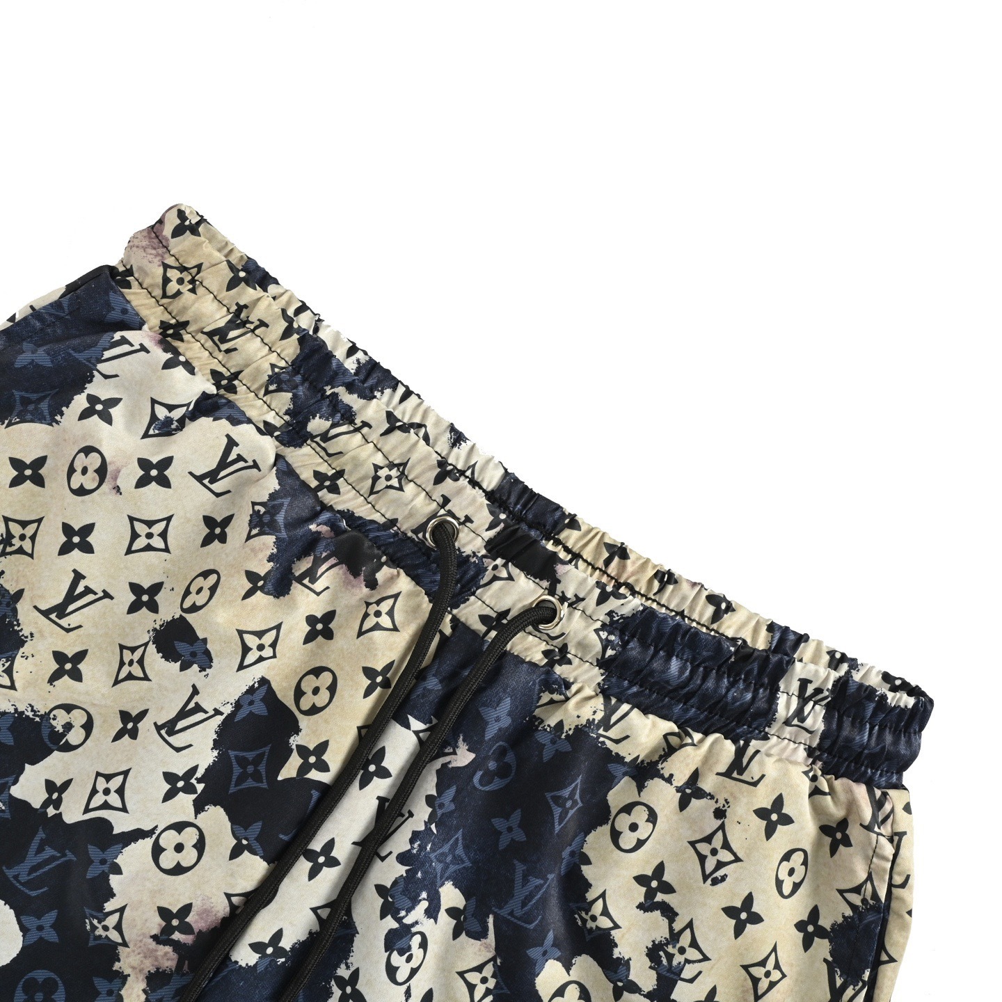 Louis Vuitton 25ss ink-rendered monogram beach shorts