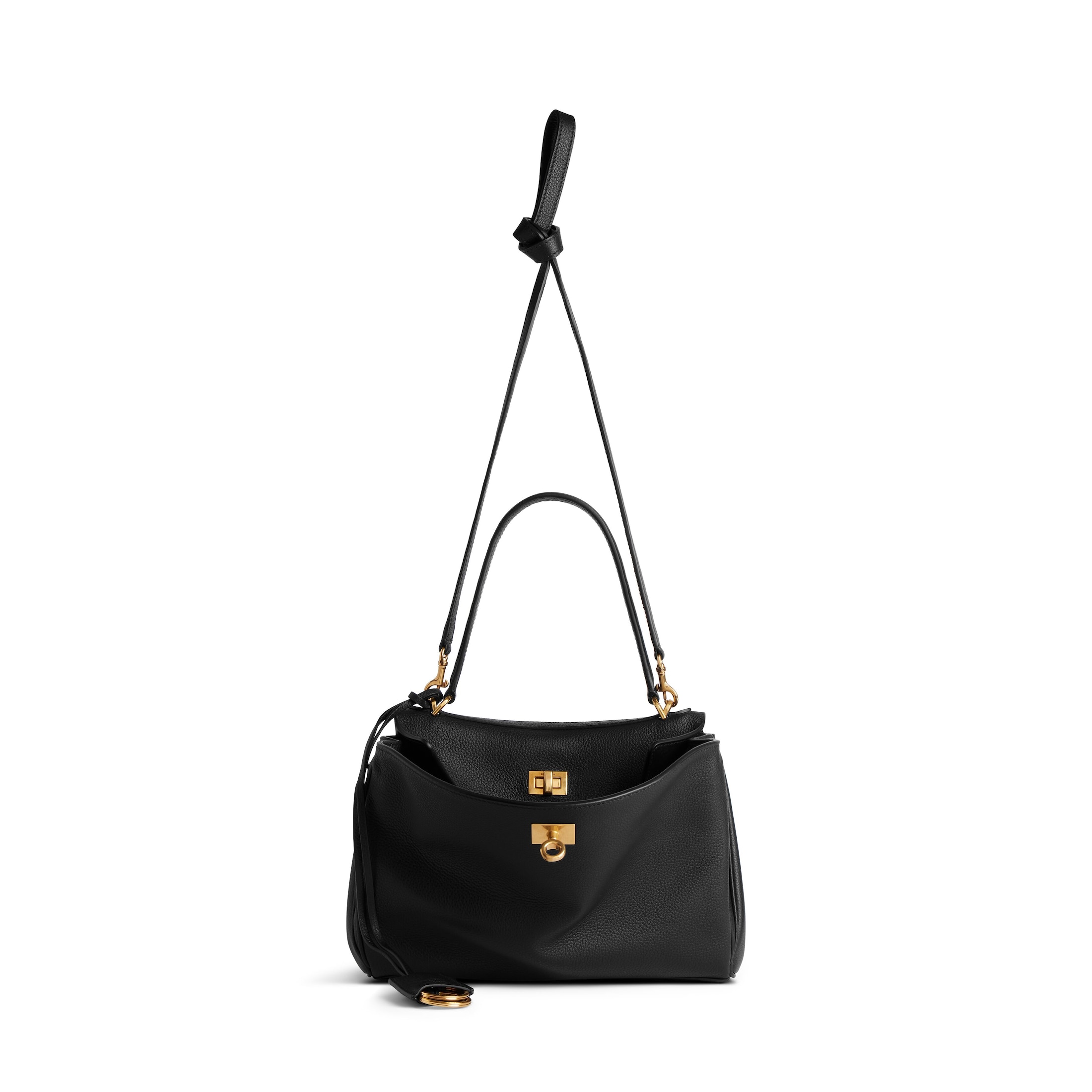 Balenciaga Rodeo Handbag Small Grained Calfskin7897792ABV51000