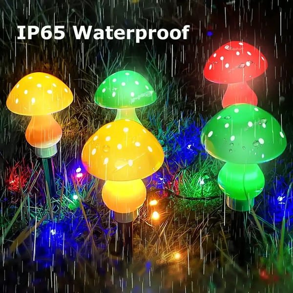 (🔥✨2023 HOT SALE-Save 50%OFF)--New Solar Mushroom Light--BUY 2 GET 10% OFF & FREE SHIPPING