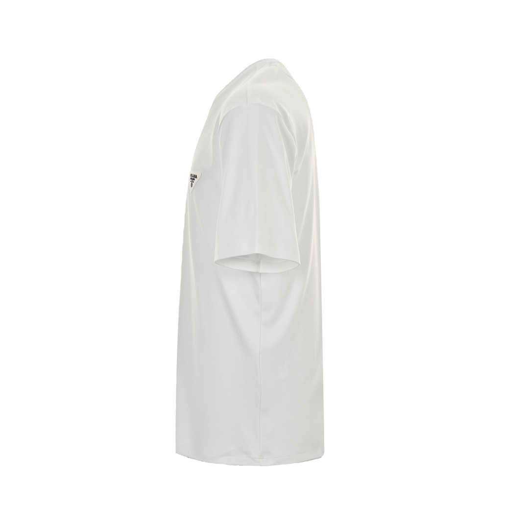 Prada 24ss triangle logo short sleeve