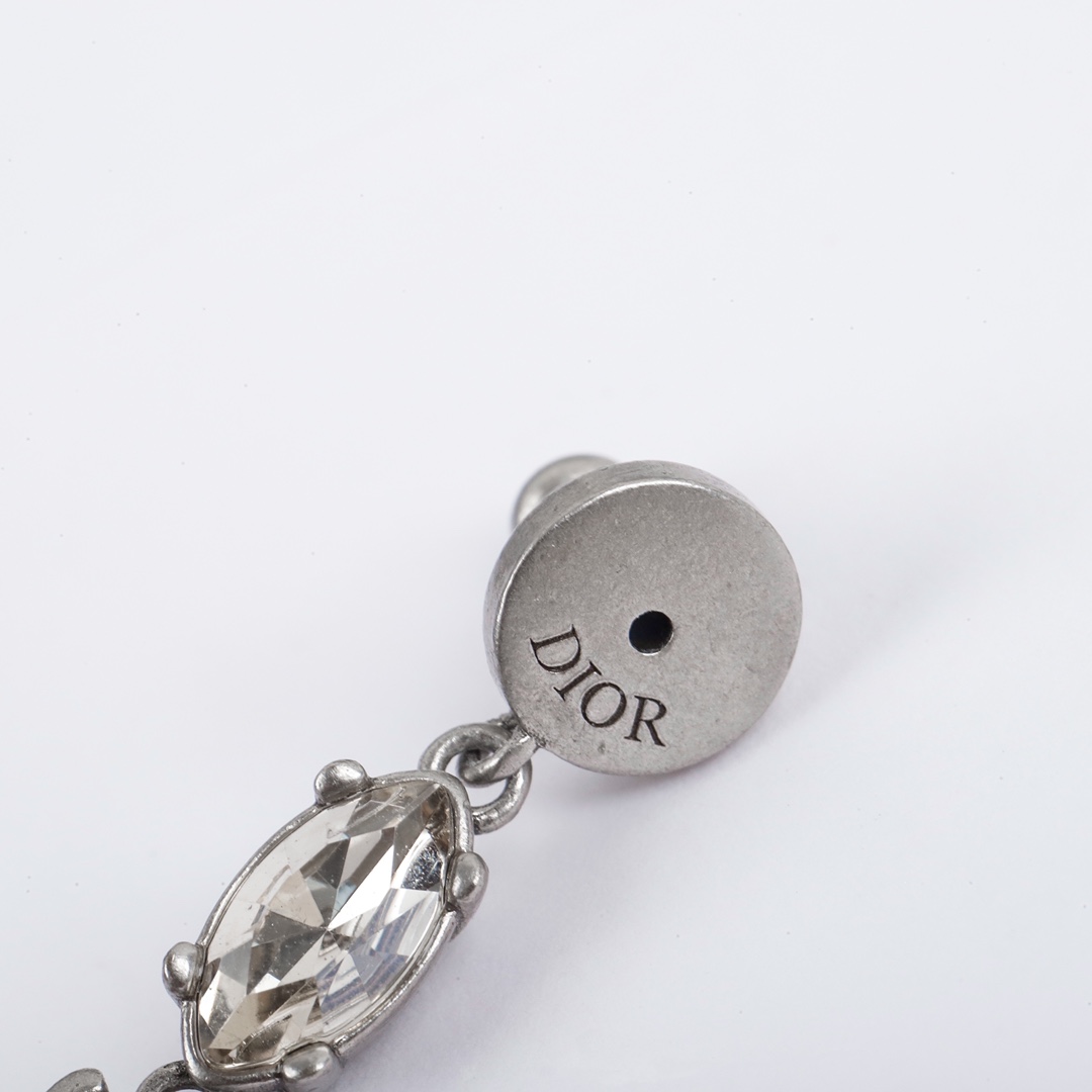 Dior Oval Pearl Earrings